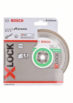 2608615138 Bosch X-LOCK   Standard Ceramic 125  2.608.615.138  